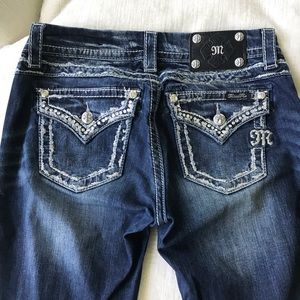 Miss Me Mid Rise Easy Cropped Jeans